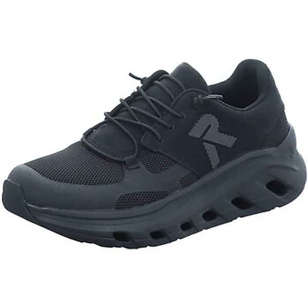 Rieker  Halbschuhe Schnuerschuhe Foilmatt/ Mesh/ Nabukino W3500-01 günstig online kaufen