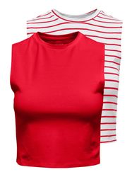 ONLY Crop-Top ONLCHOICE S/L 2-PACK TOP günstig online kaufen