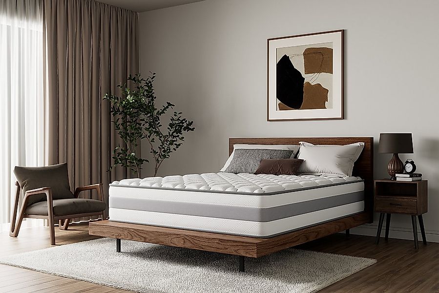 Taschenfederkernmatratze HOM Plus 7 Zonen Federkernmatratze, Luxus matratze günstig online kaufen