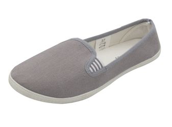 dynamic24 Slipper Damen Canvas Sneaker Slip günstig online kaufen