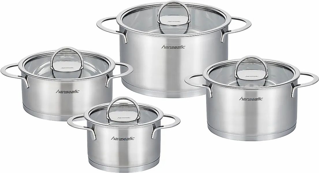 Hanseatic Topf-Set "hanseatic" Set, je 1 Fleischtopf 16/20/24 cm, Bratentop günstig online kaufen