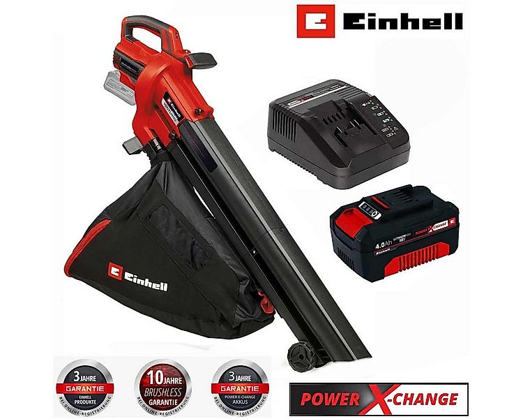 Einhell Akku-Laubsauger Akku-Laubsauger / Bläser 18V VENTURRO 18/210 Akku 4 günstig online kaufen