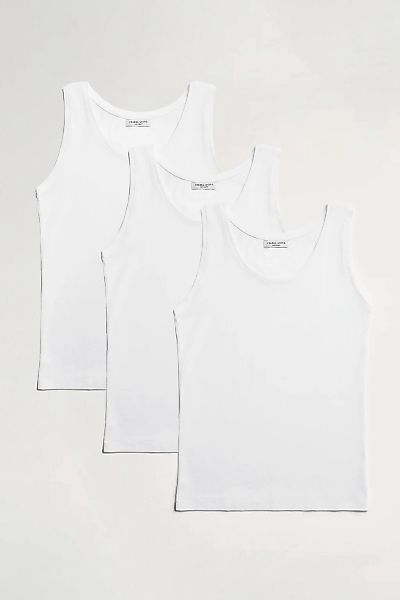 YSABEL MORA Tanktop, (3er Pack), breite Träger, weich, elastisch, Baumwollm günstig online kaufen