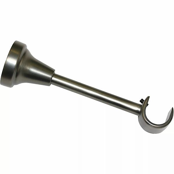 Gardinia Träger Europa offen kurz für Ø 19 mm Silber-antik 14 cm günstig online kaufen