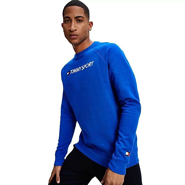 Tommy Hilfiger Sportswear Logo Crew Sweatshirt L Cobalt günstig online kaufen