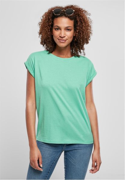 URBAN CLASSICS Rundhalsshirt Ladies Extended Shoulder günstig online kaufen