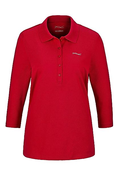 GOLDNER Poloshirt "Kurzgröße Poloshirt in hochwertiger Qualität" Ohne günstig online kaufen