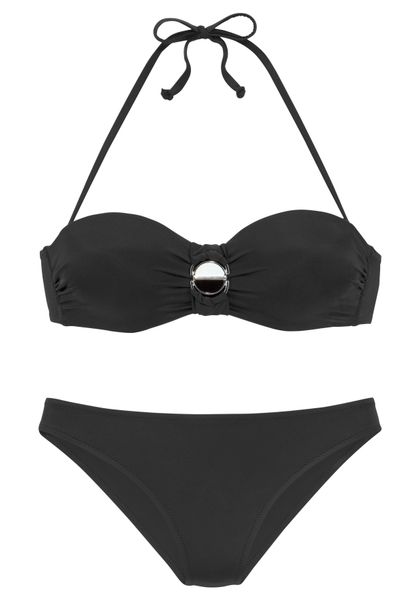 JETTE Bügel-Bandeau-Bikini mit modischer Schnalle günstig online kaufen