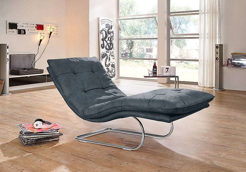 W.SCHILLIG Relaxliege »daily dreams« in Waffelkissen-Optik, wahlweise mit M günstig online kaufen