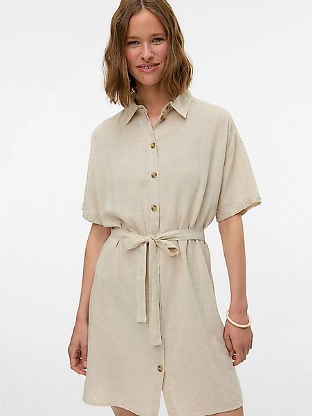 Vero Moda Blusenkleid VMTHEA SS SHORT SHIRT DRESS WVN NOOS Sommerkleid günstig online kaufen