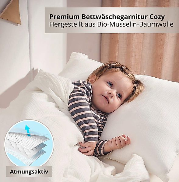 Alavya Home® Babybettwäsche 2-teiliges Bettwäsche - günstig online kaufen