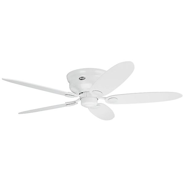 HUNTER FANS Deckenventilator Hunter Low Profile III Weiß mit Zugschalter günstig online kaufen