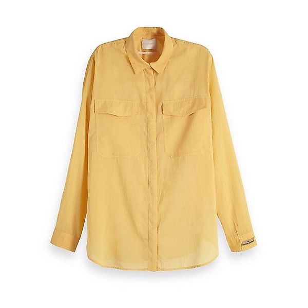 Maison Scotch Blusenshirt Maison Scotch Damen Bluse Cotton Button Up 149768 günstig online kaufen