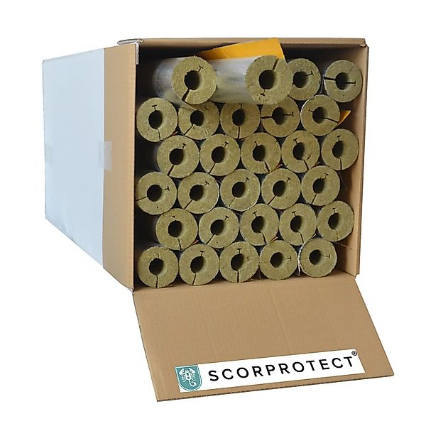 Scorprotect Karton Rohrisolierung Alu 28 MM X 20 MM günstig online kaufen