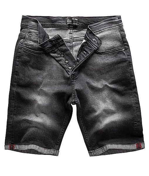 Rock Creek Jeansshorts Herren Shorts Denim Dunkelgrau RC-2214 günstig online kaufen
