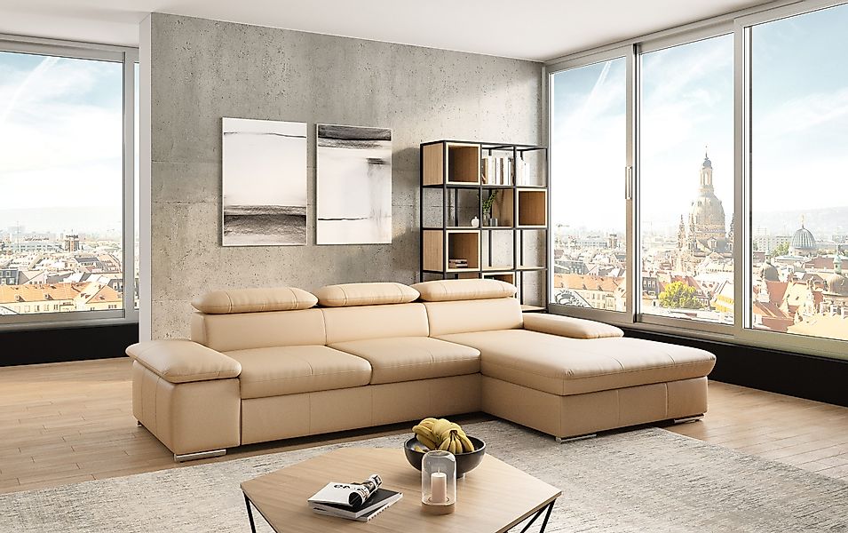sit&more Ecksofa Valantine L-Form, inkl. Kopf- günstig online kaufen