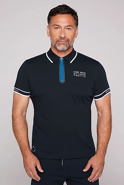 CAMP DAVID Poloshirt, mit kontrastreichen Details günstig online kaufen