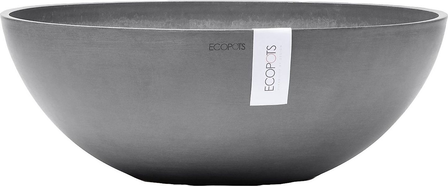 ECOPOTS Blumentopf VIENNA Grey, BxTxH: 50x50x18 cm günstig online kaufen