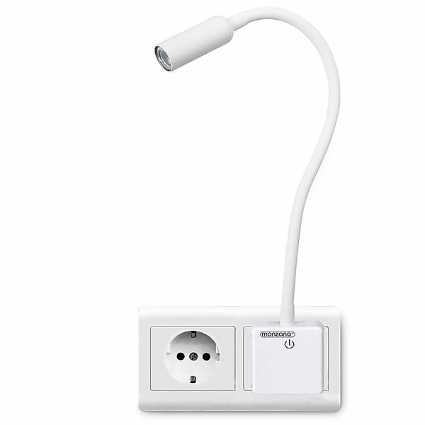 monzana Schreibtischlampe, Wandlicht Svetloba, LED Steckerlampe günstig online kaufen