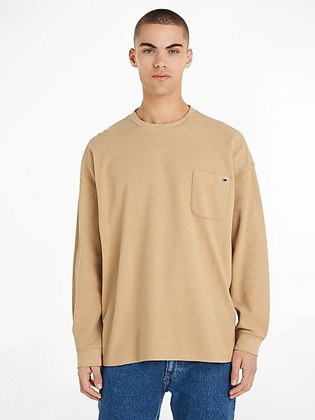 Tommy Jeans Langarmshirt TJM RLX WAFFLE SNIT TEE günstig online kaufen