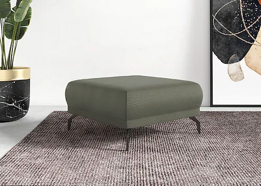 INOSIGN Hocker »Coco«, Cord-Bezug in 2 Ausführungen, Füßen 15 cm hoch günstig online kaufen