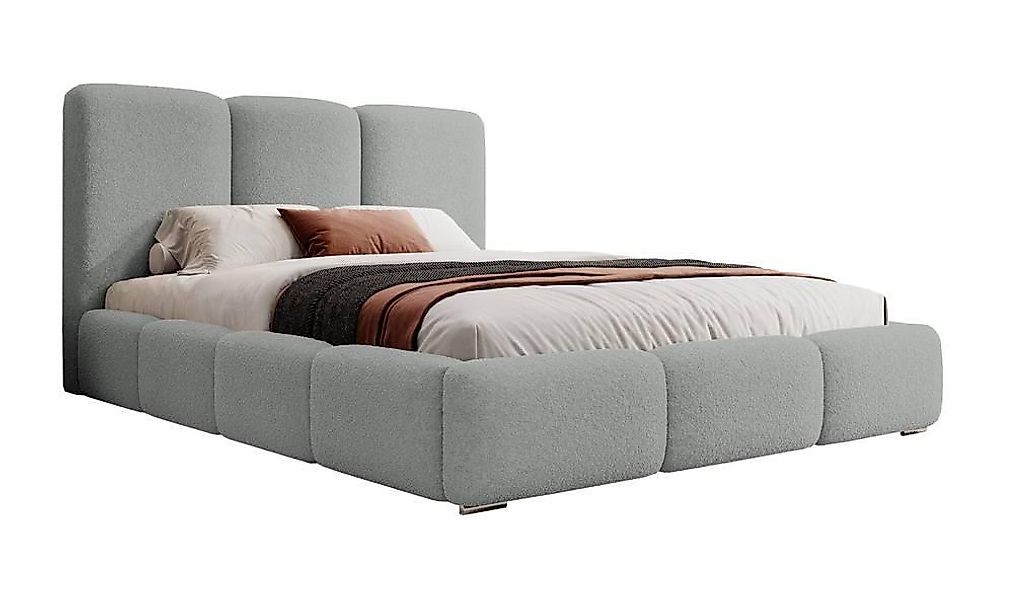 NADUVI Collection | Bettgestell aus Briar Bouclé mit Stauraum 180x200 günstig online kaufen