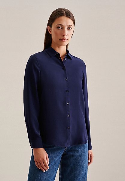 seidensticker Hemdbluse, Uni günstig online kaufen