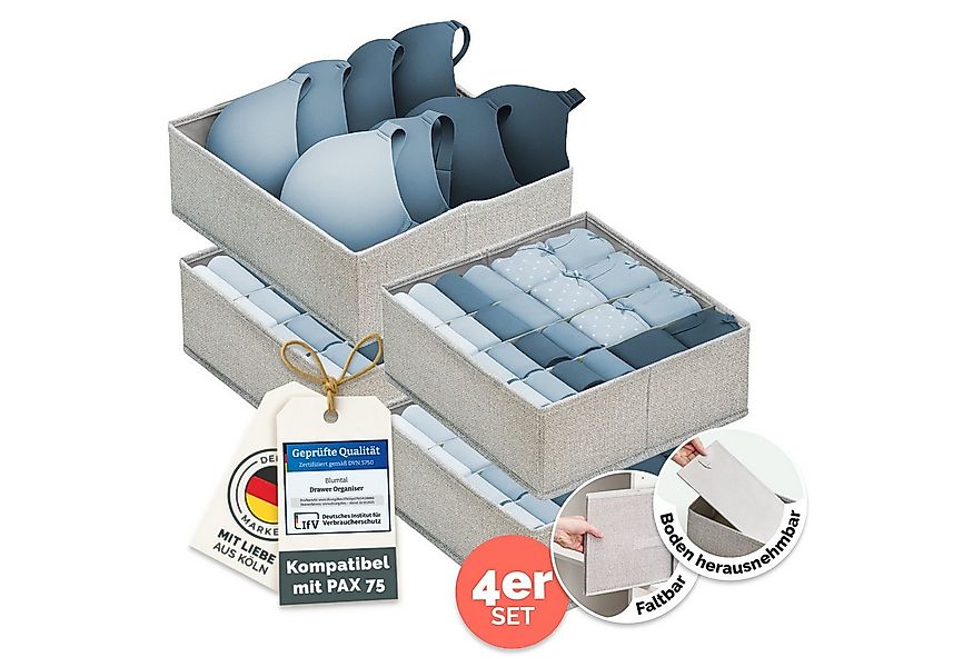 Blumtal Faltbox HEMNES, MALM, PAX Organizer Ordnungssystem Kleiderschrank ( günstig online kaufen