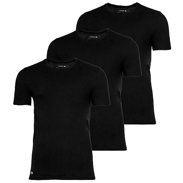 Lacoste 3-er Set T-Shirts Schwarz günstig online kaufen