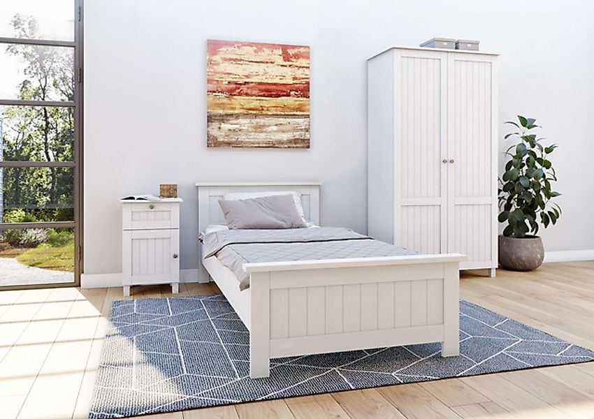 Home affaire Massivholzbett »Juventus, Bett, Massivholzbett, Holzbett, Bett günstig online kaufen