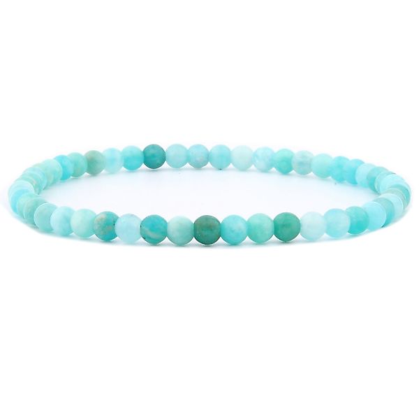 Vascavi Armband Amazonit Edelstein Perlenarmband, Made günstig online kaufen