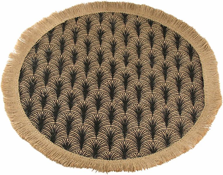 AM Design Platzset "Tischset" aus Jute, Ø 38 cm günstig online kaufen