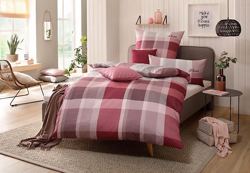s.Oliver Bettwäsche "Tabea in Gr. 135x200 oder 155x220 cm" 2 Stk. tlg. Mark günstig online kaufen