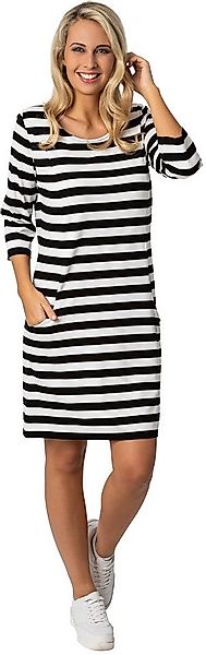 Estefania for woman Sommerkleid 176-5227, bequemes 3/4 Arm Streifenkleid 2 günstig online kaufen