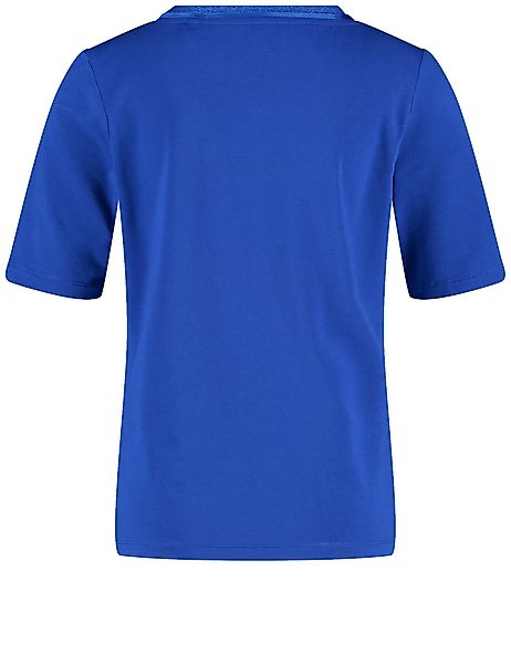 GERRY WEBER Shirtbluse Halbarmshirt mit Chiffonblende günstig online kaufen