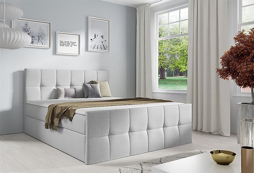 Fun Möbel Boxbett Schlafzimmerbett CARMEN LUX günstig online kaufen