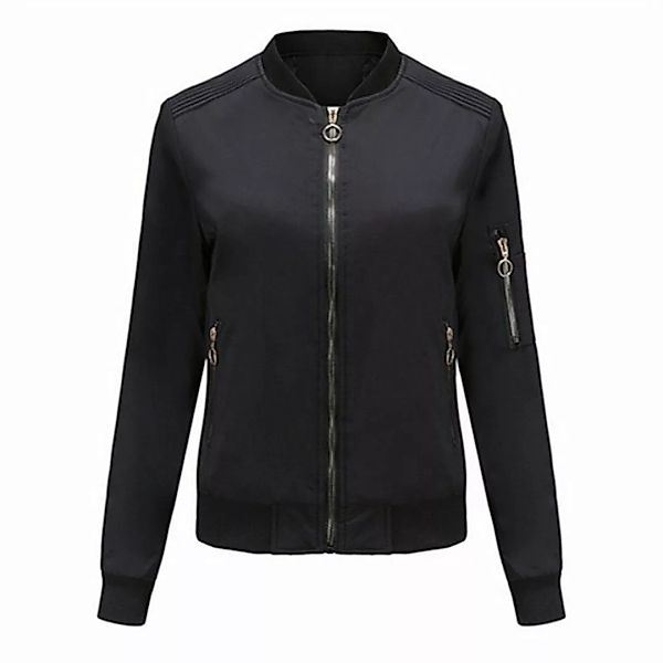 AFAZ New Trading UG Jackett Damen Casual Herbst dünne Baumwolljacke Outdoor günstig online kaufen