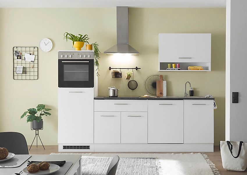 BASIC by Balculina Küchenzeile "Eddi" Breite 260 cm, wahlweise mit E-Geräte günstig online kaufen