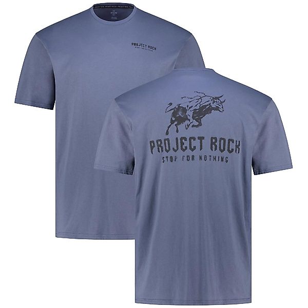 Under Armour T-Shirt mit Print auf Vorder- und Rückseite Farbe graublau Grö günstig online kaufen