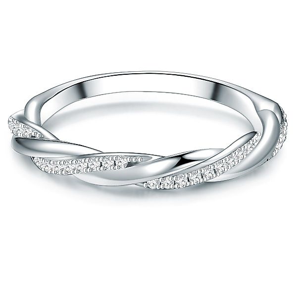Trilani Silberring silber, mit Zirkonia günstig online kaufen