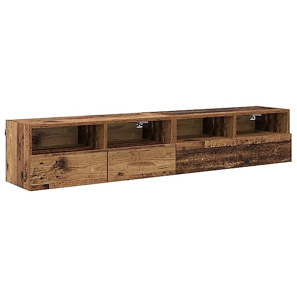 vidaXL Wand-TV-Schränke 2 Stk Altholz 80 x 30 x 30 cm Holzwerkstoff 882929 günstig online kaufen