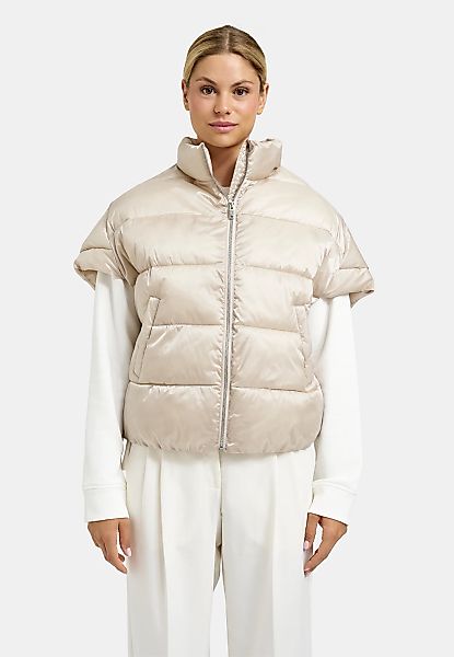 Milano Italy Steppweste mit kurzen Flügelärmel günstig online kaufen