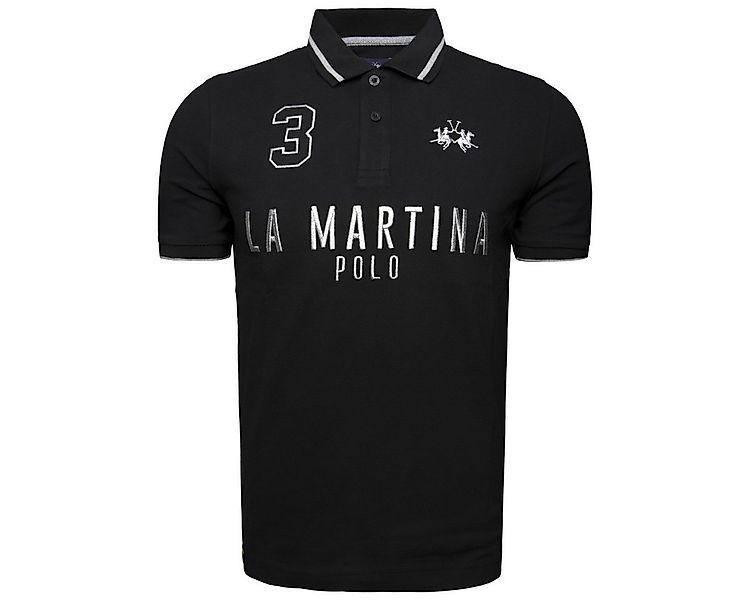 La Martina Poloshirt MAP320 Herren T-Shirt, Shirt, Poloshirt, Polohemd, Spo günstig online kaufen