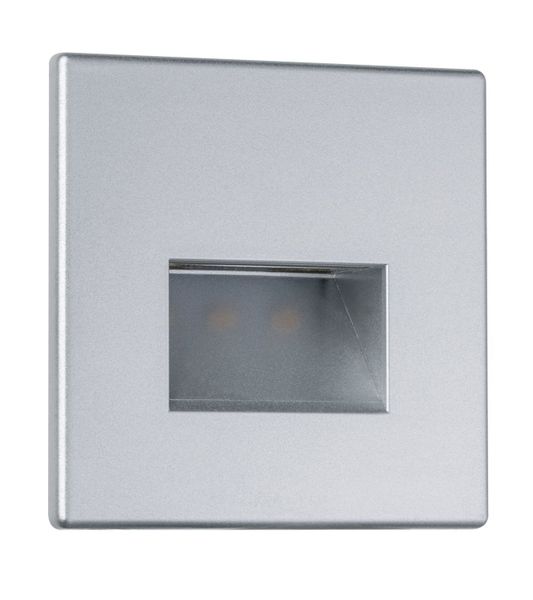 Paulmann LED-Wandeinbauleuchte EDGE, chrom matt günstig online kaufen