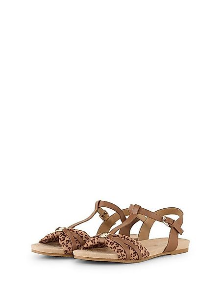 TOM TAILOR Shoes Licence Sandale (1-tlg) Flache Sandalen mit Animal-Print günstig online kaufen