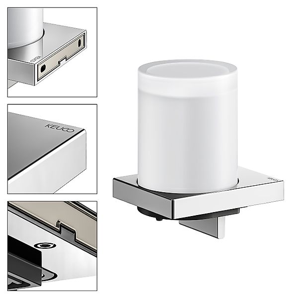 Keuco Seifenspender Edition 90 Square, Metall günstig online kaufen