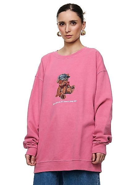 Worldclassca Sweatshirt Worldclassca Oversized Sweatshirt Teddybär Bär Prin günstig online kaufen
