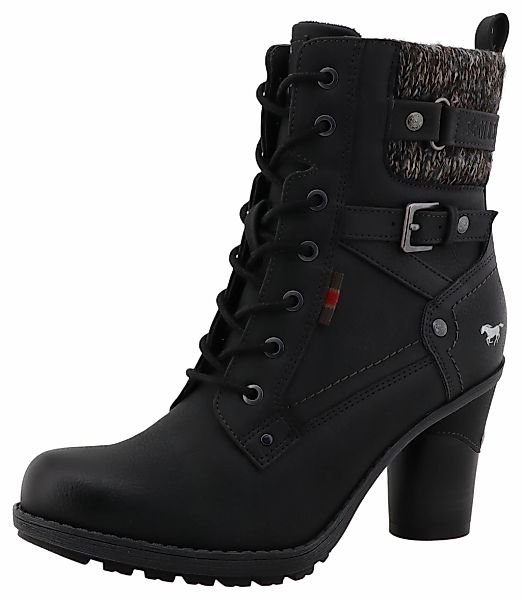 Mustang Shoes Winterstiefelette "Palma", Schnürstiefelette, Winterboots mit günstig online kaufen
