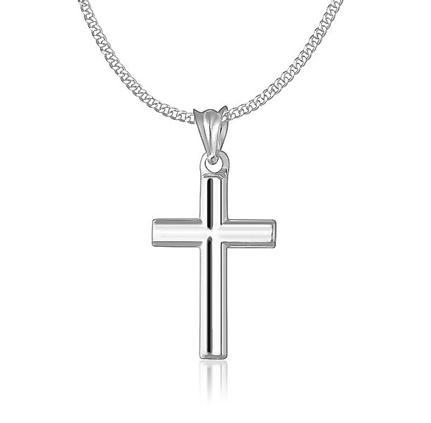 NAHLE Kette mit Anhänger Kreuz Silber günstig online kaufen