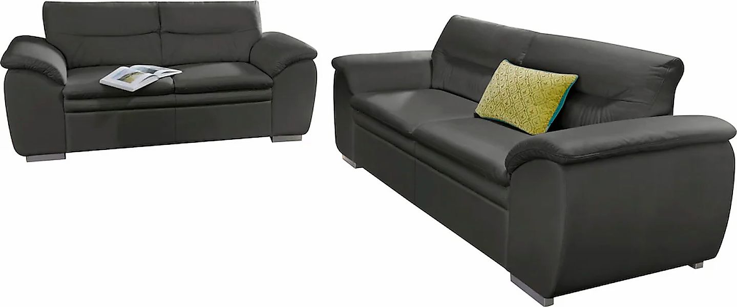 COTTA Polstergarnitur "Leandra", Set bestehend aus: 2-Sitzer & 2,5-Sitzer günstig online kaufen